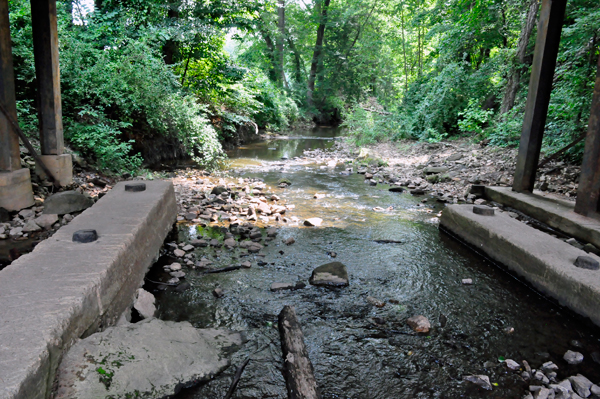 view from the short bridge